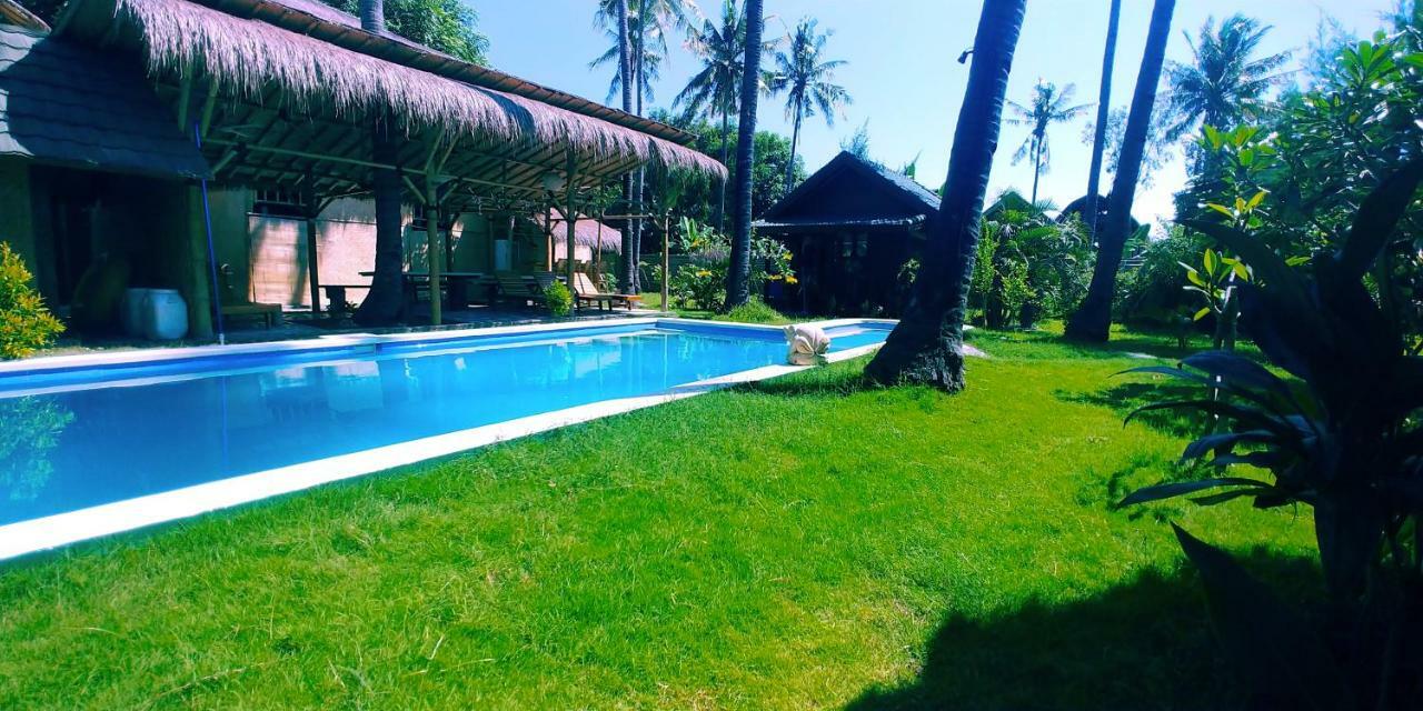 Oasi Bungalows Gili Air Exterior foto