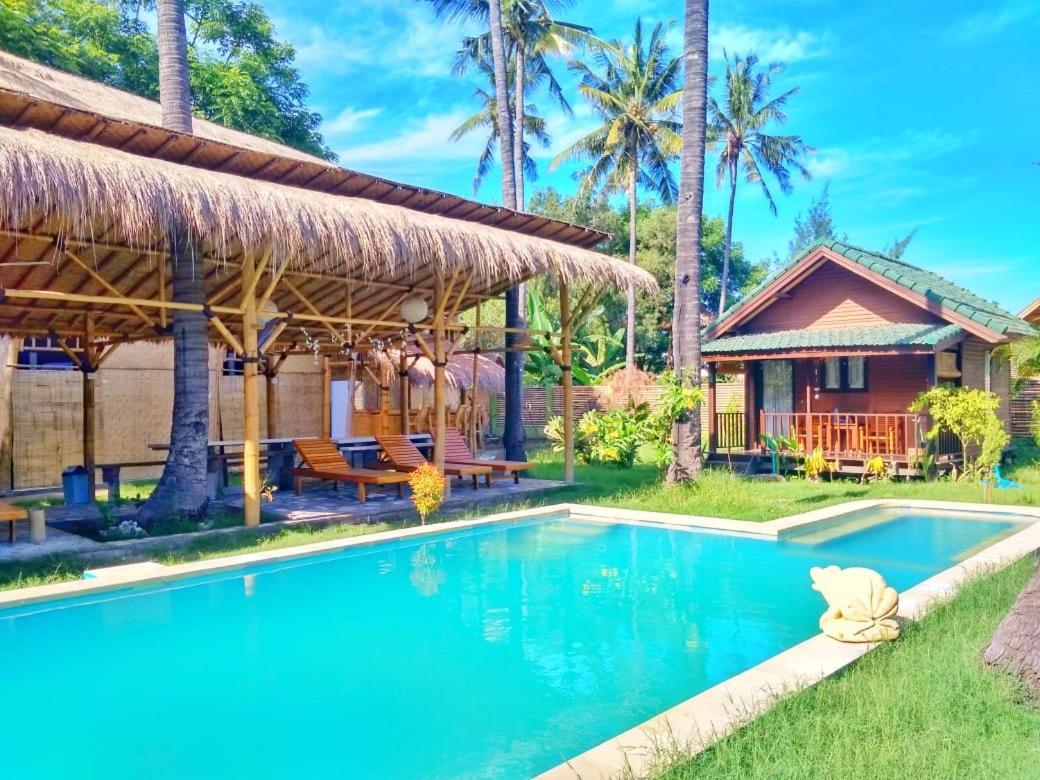Oasi Bungalows Gili Air Exterior foto